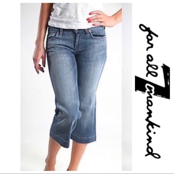 7 For All Mankind Denim - 💕SALE💕 7 For all Mankind Crop Jeans